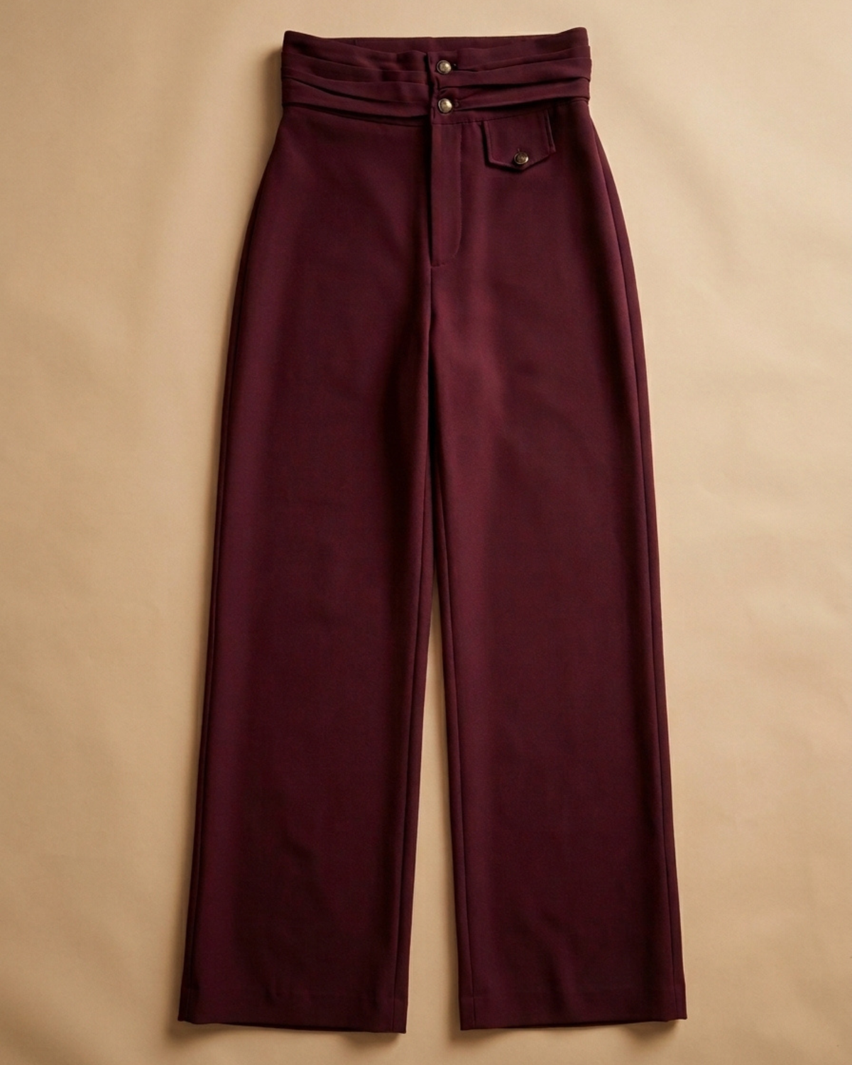 Pantalón Sens burdeos