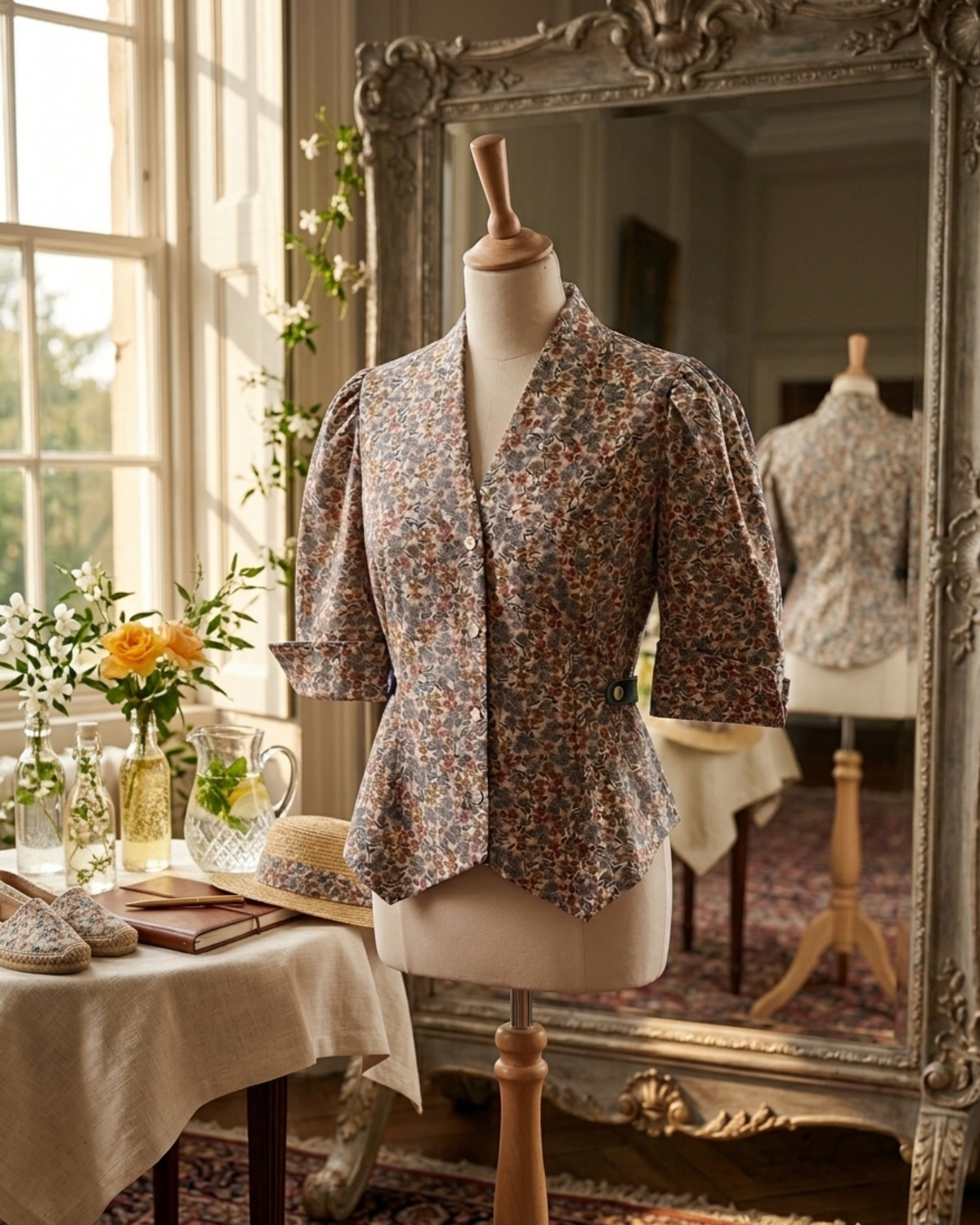 Blusa Solenne flores