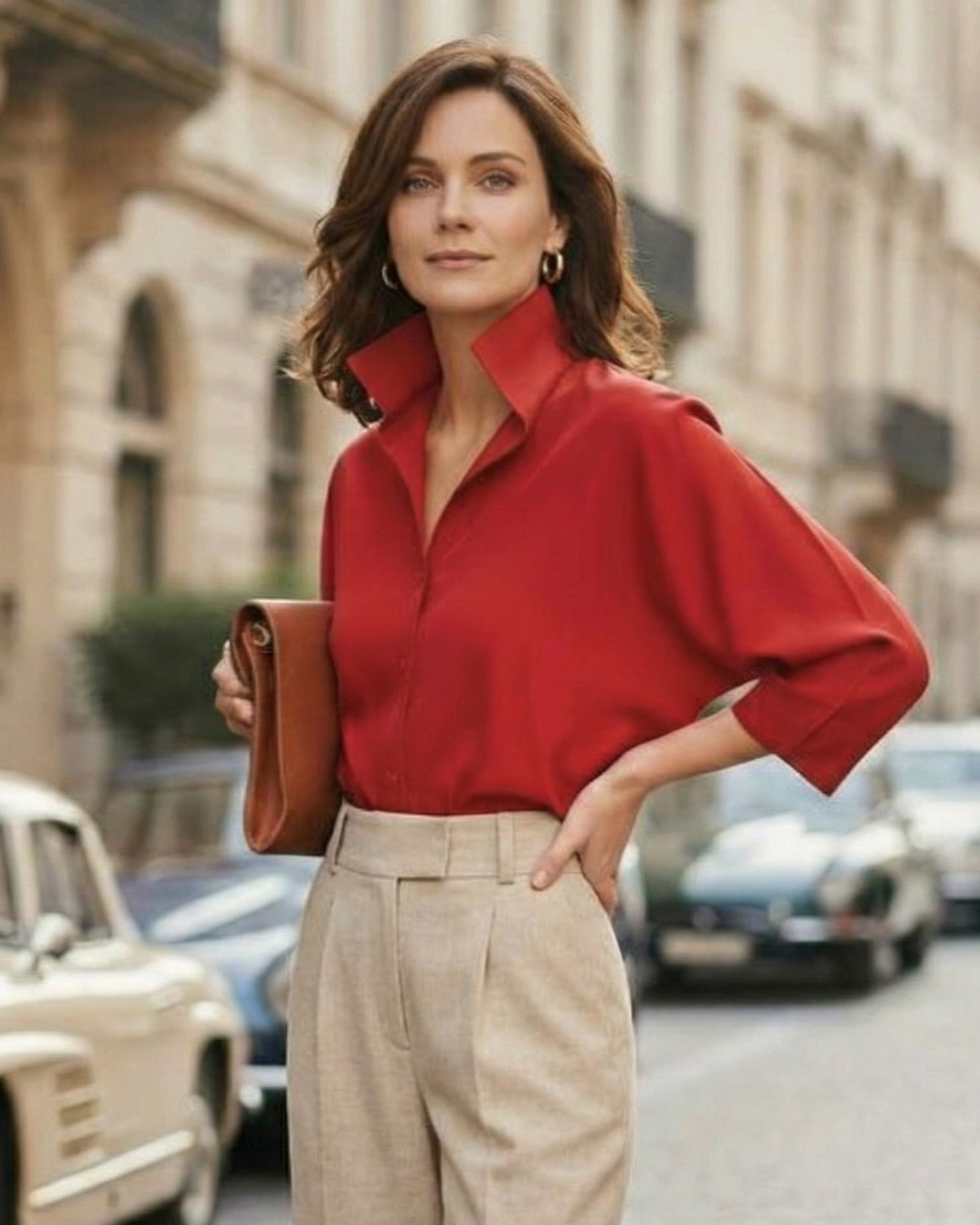 Camisa Miyako roja