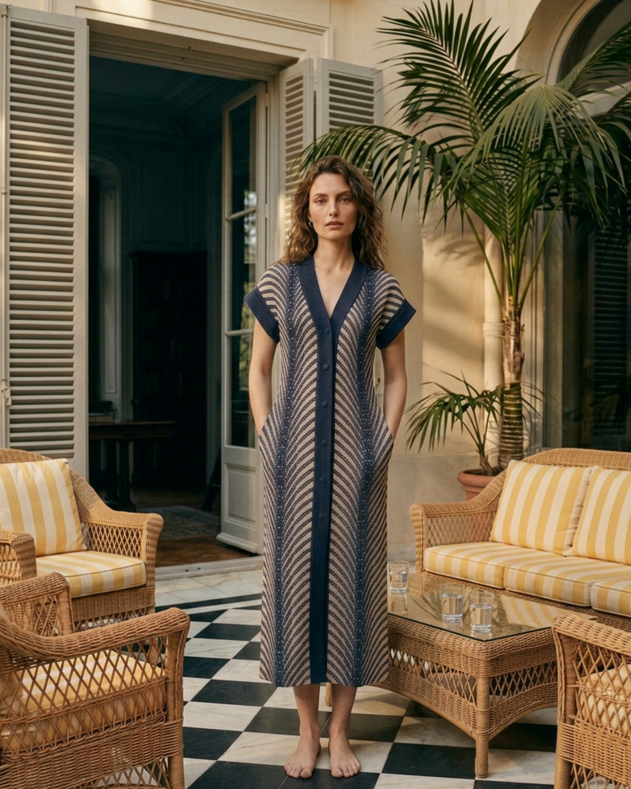 Vestido - kimono Riviere palmas