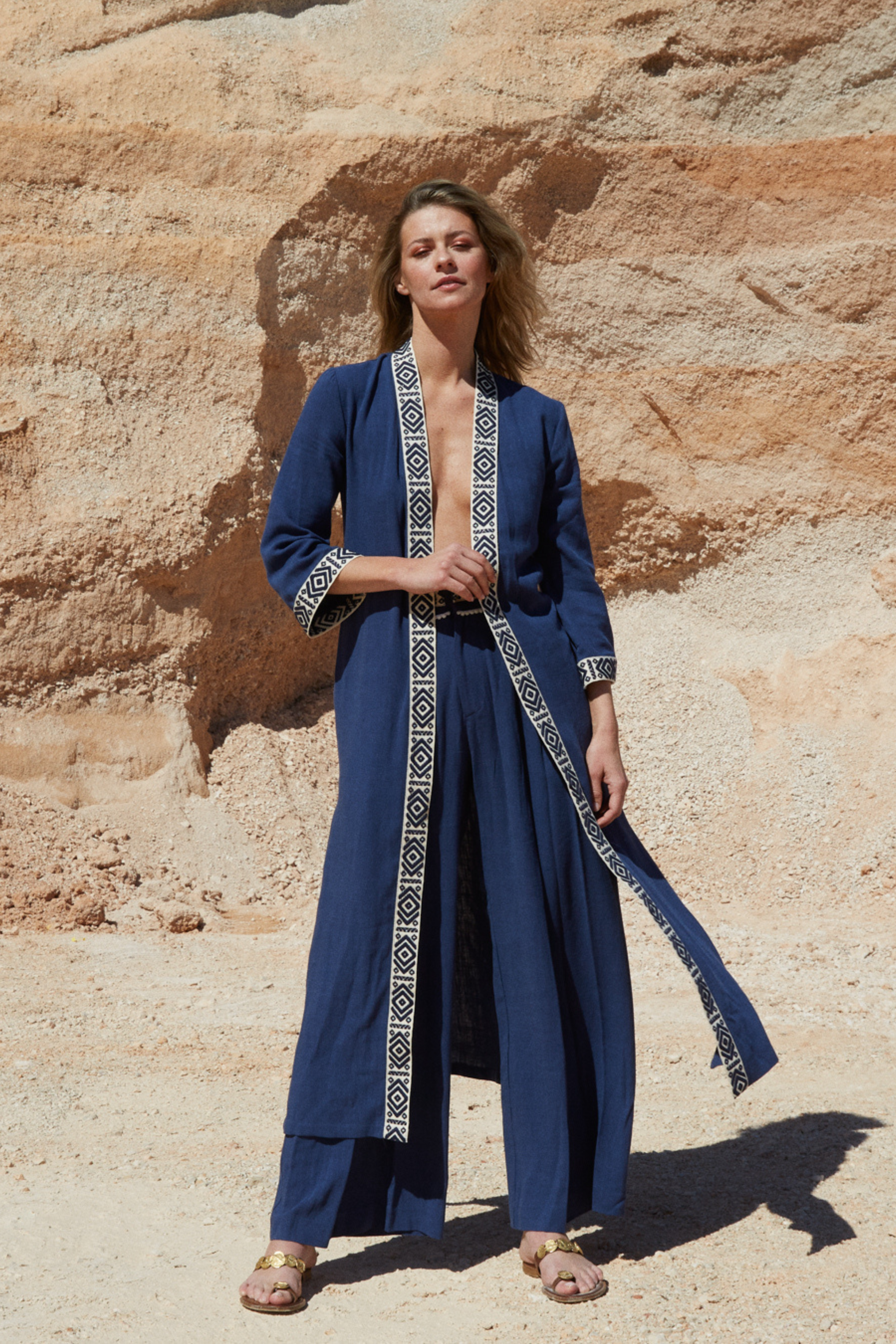 Pantalón Tien azul marino
