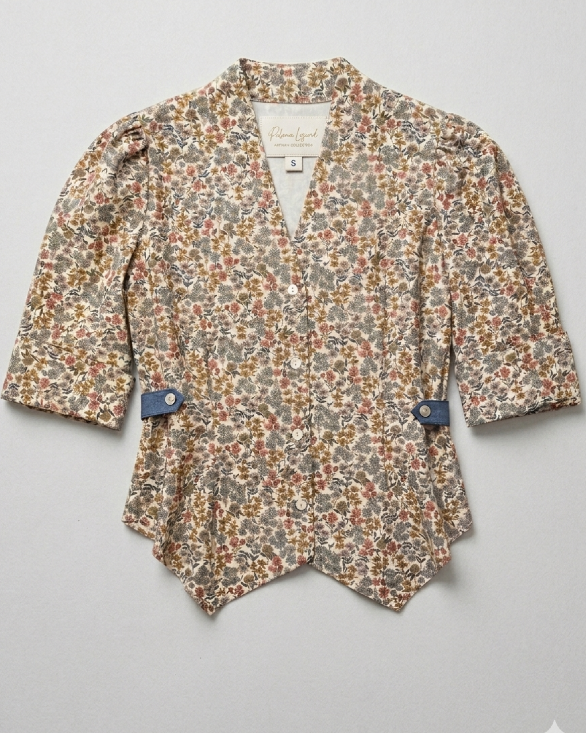 Blusa Solenne flores