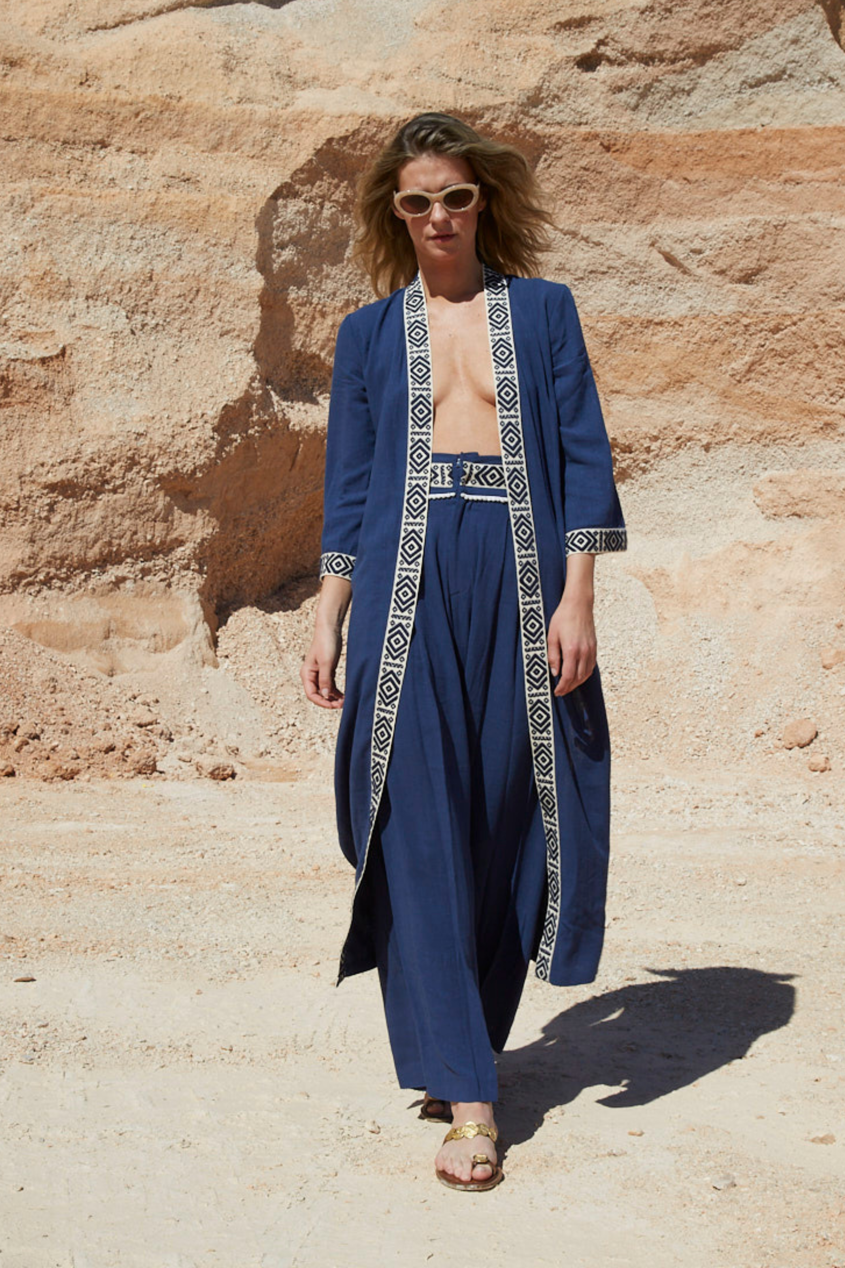 Pantalón Tien azul marino