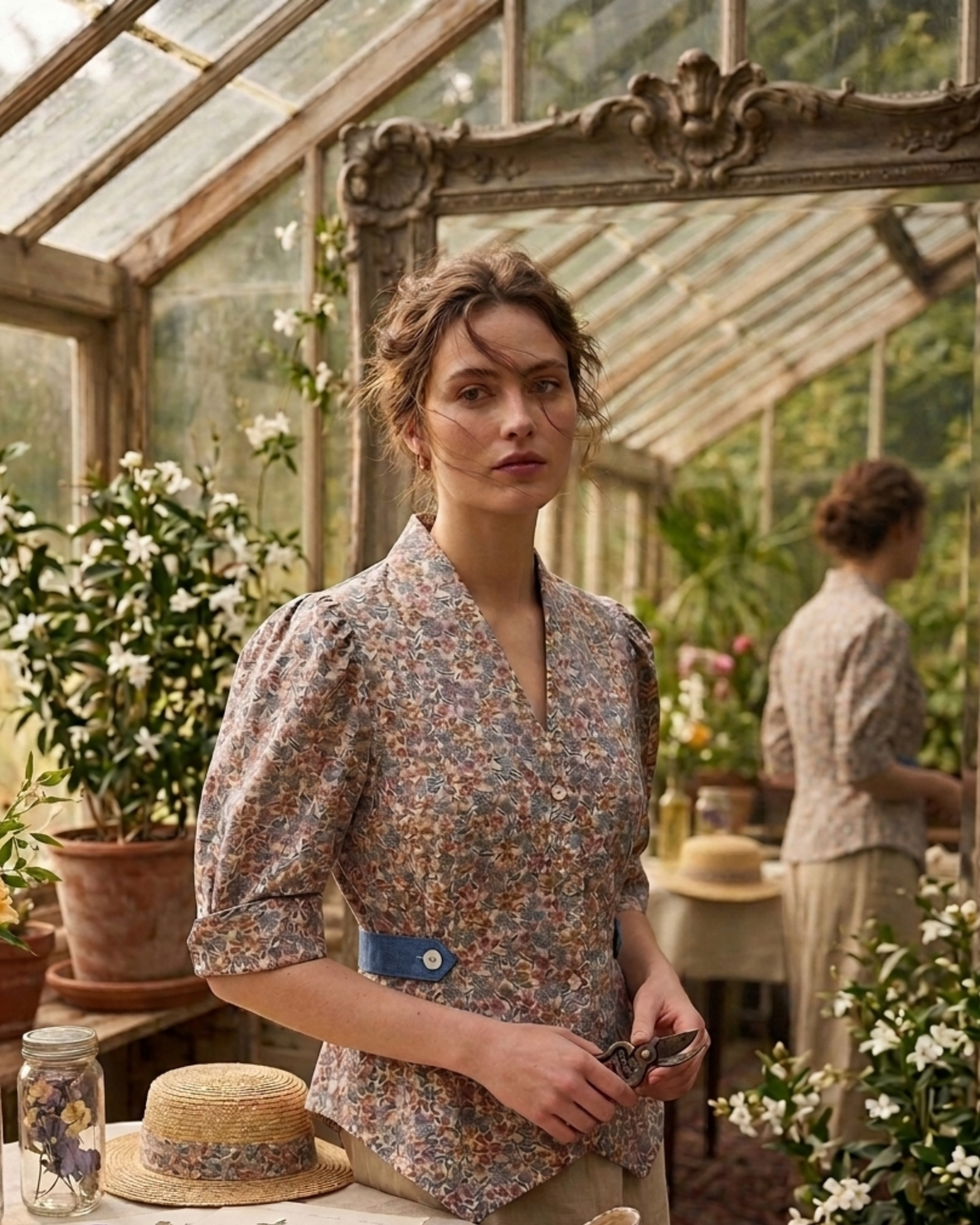 Blusa Solenne flores