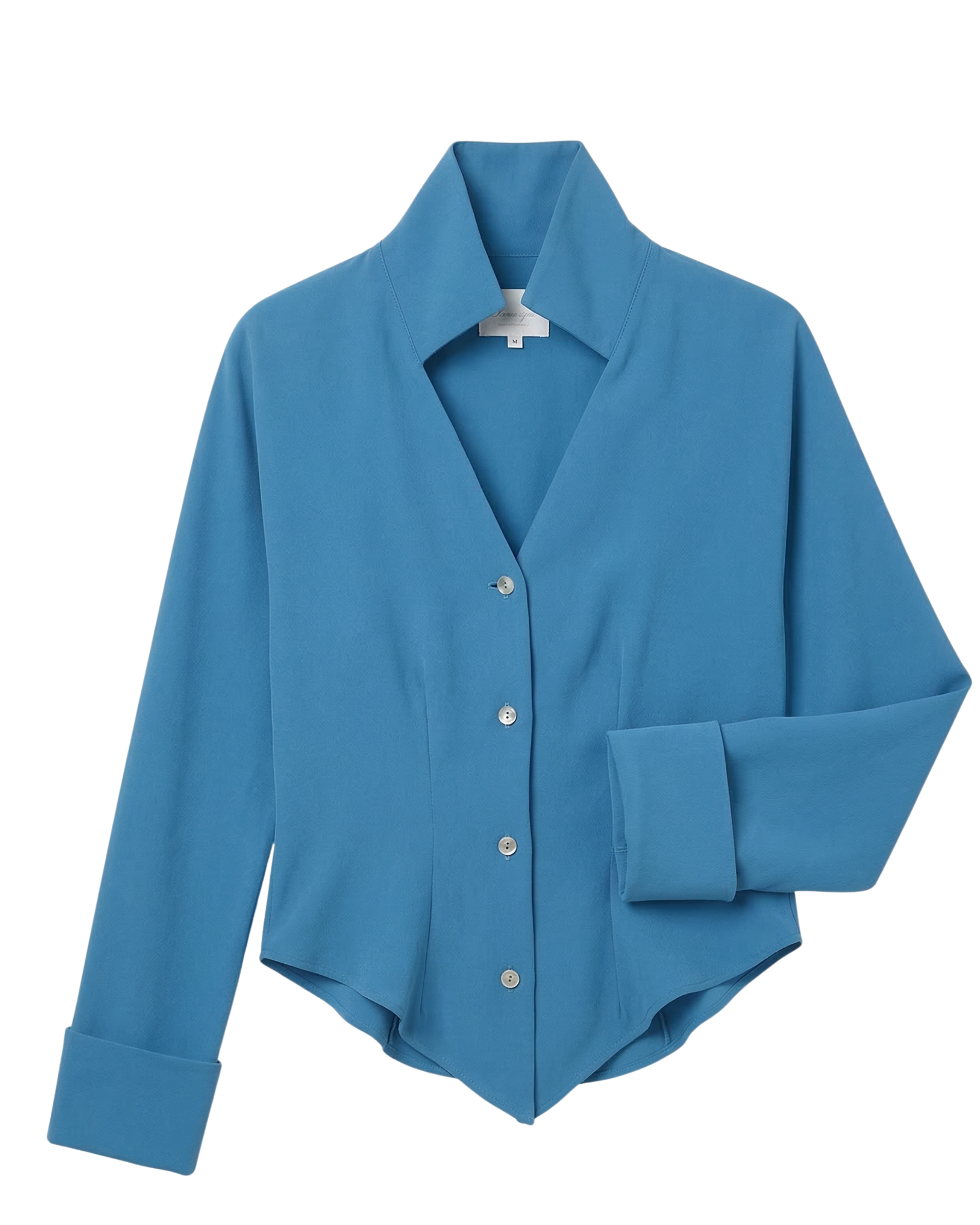 Camisa Sol azul laguna