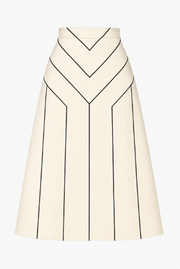 Falda Aura líneas geometricas