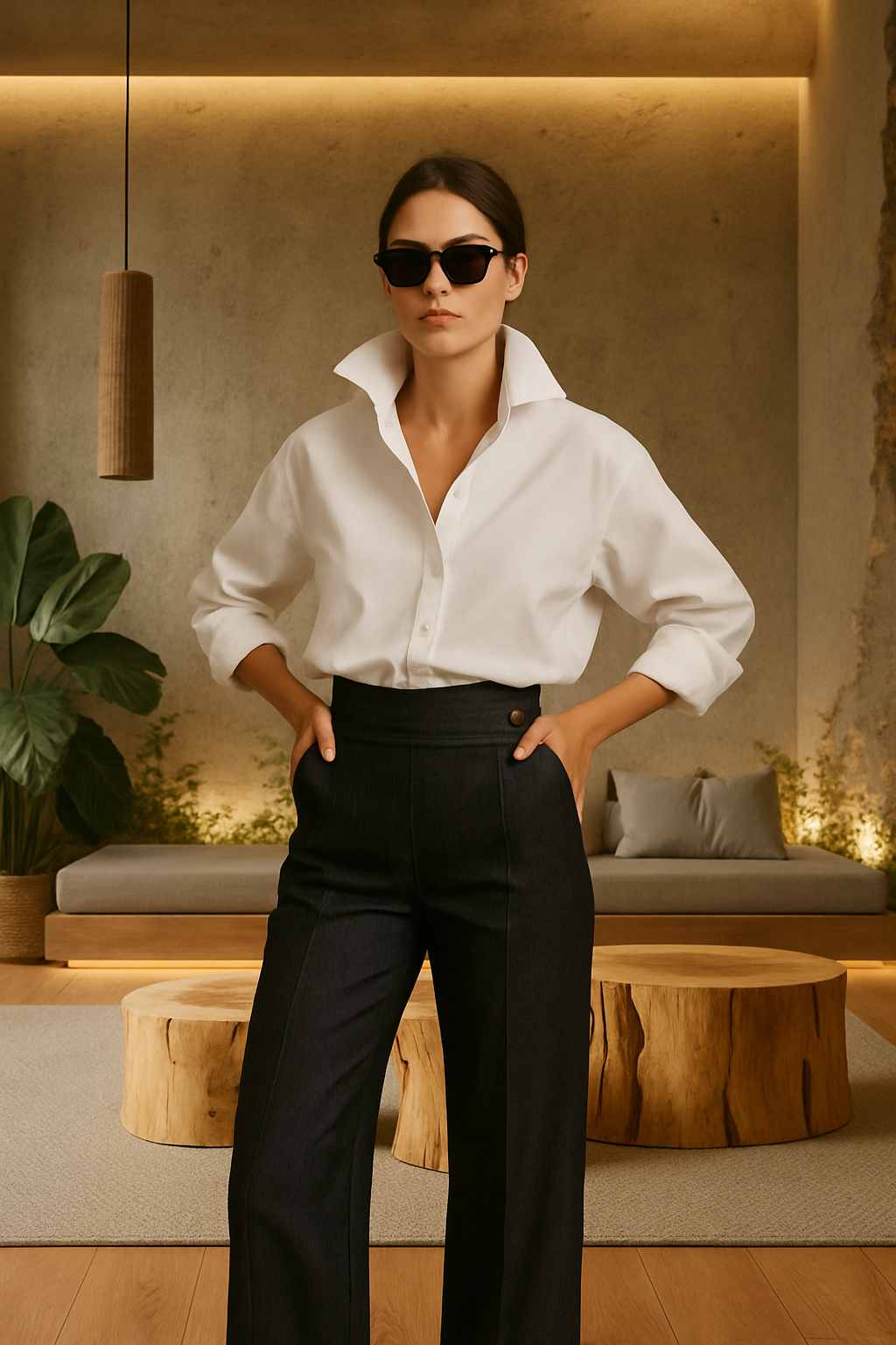 Camisa Miyako blanca