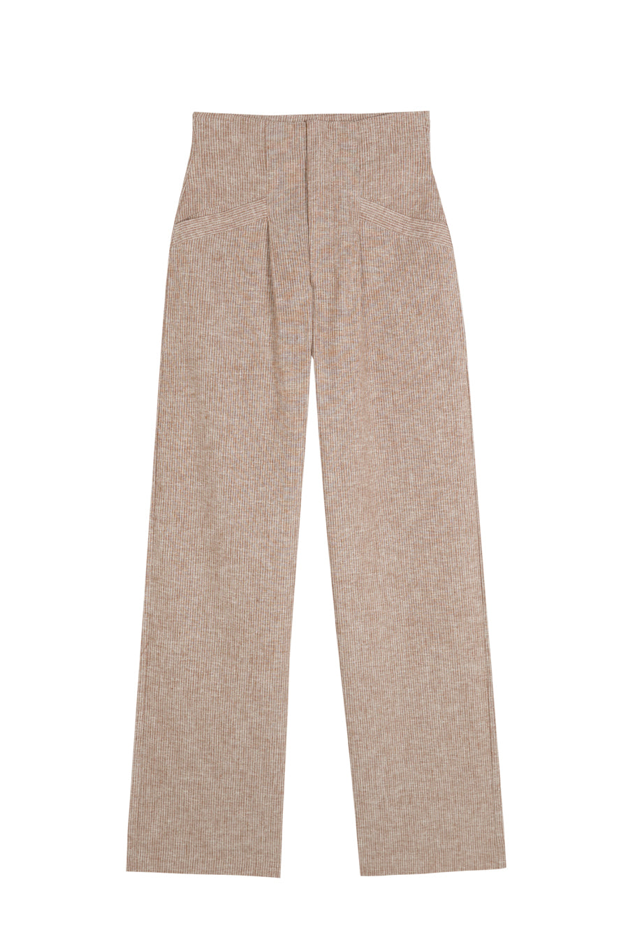 Pantalón Aura lino tostado