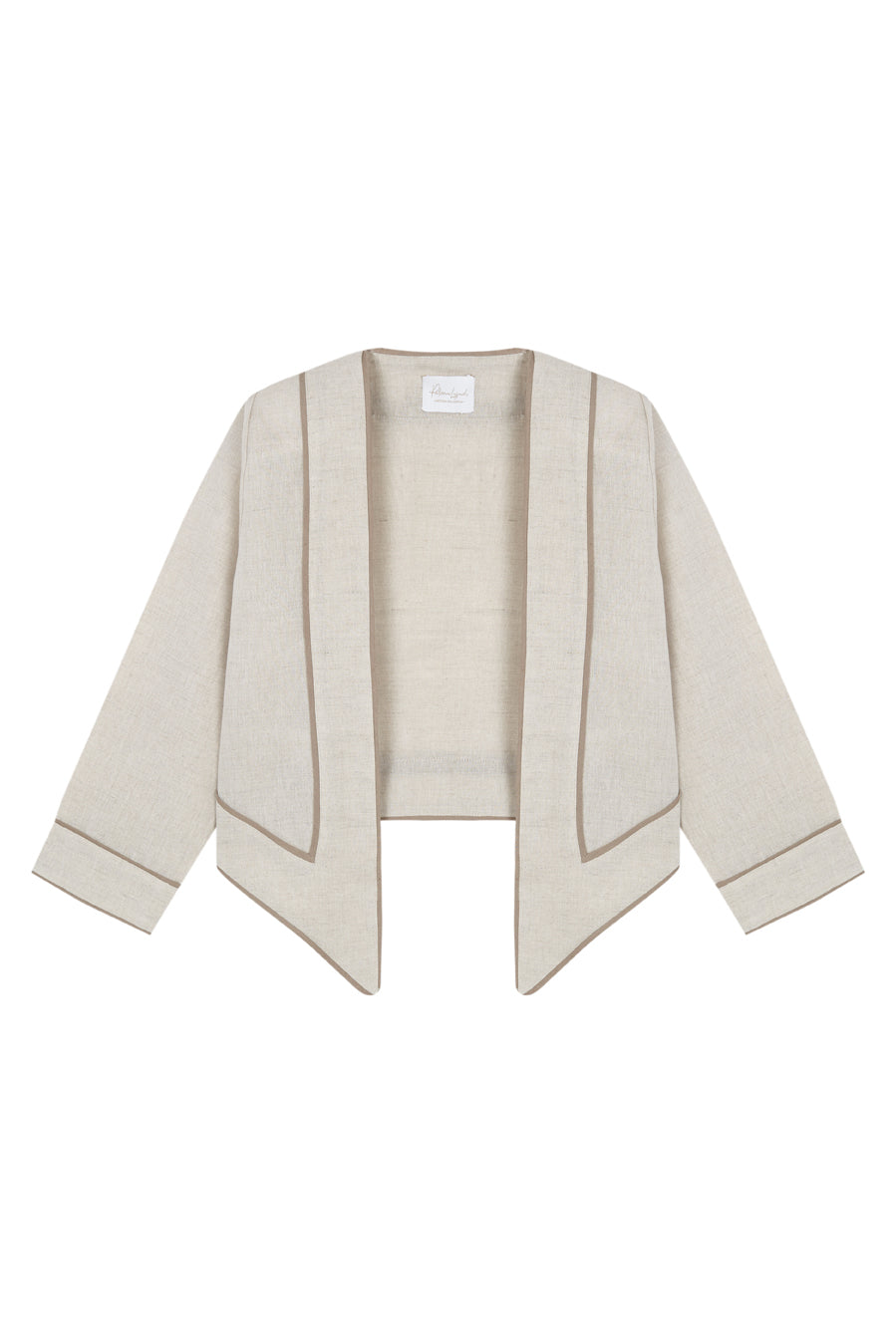 Chaqueta GRANADA de lino natural