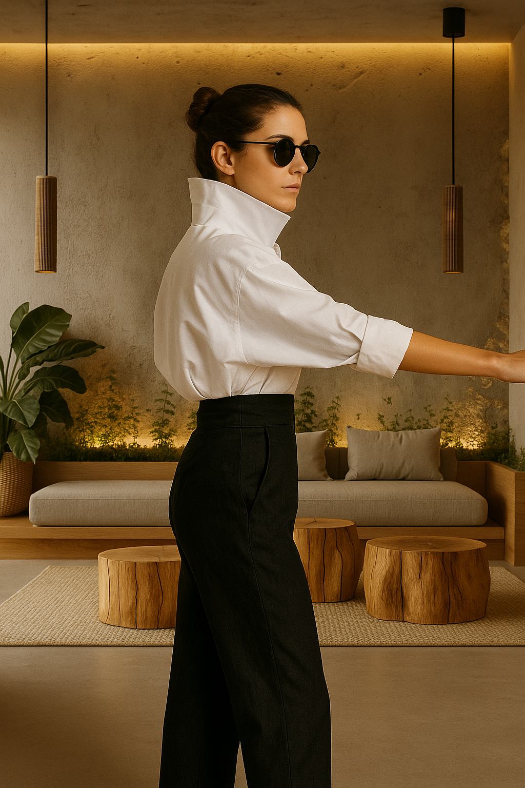 Camisa Miyako blanca