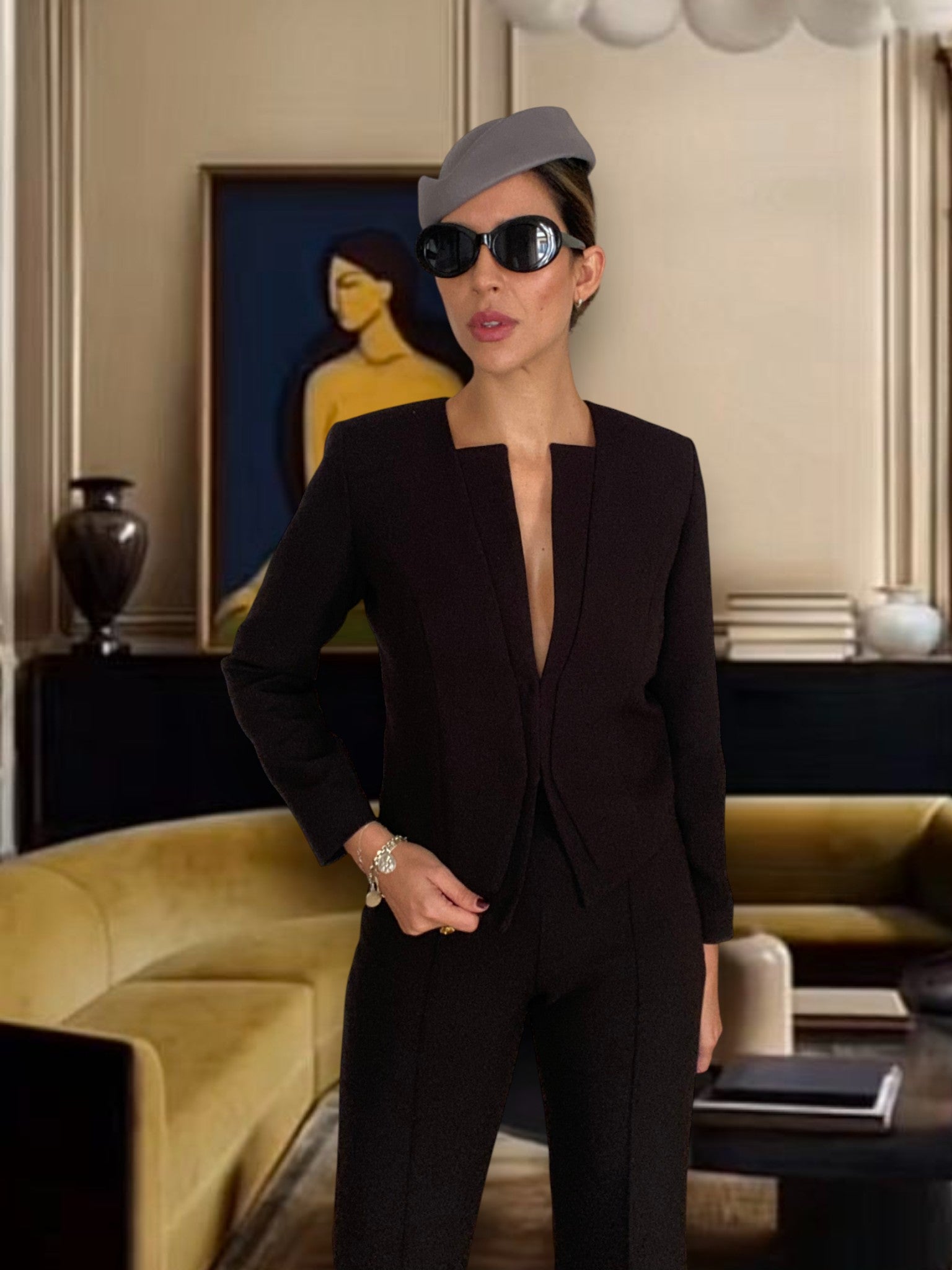 Chaqueta Traviata negra