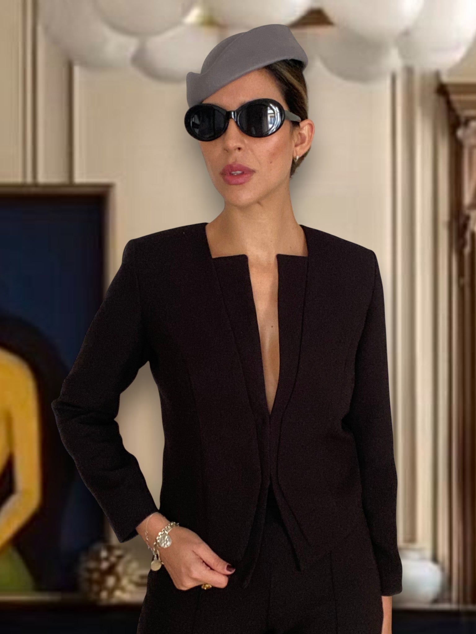 Chaqueta Traviata negra