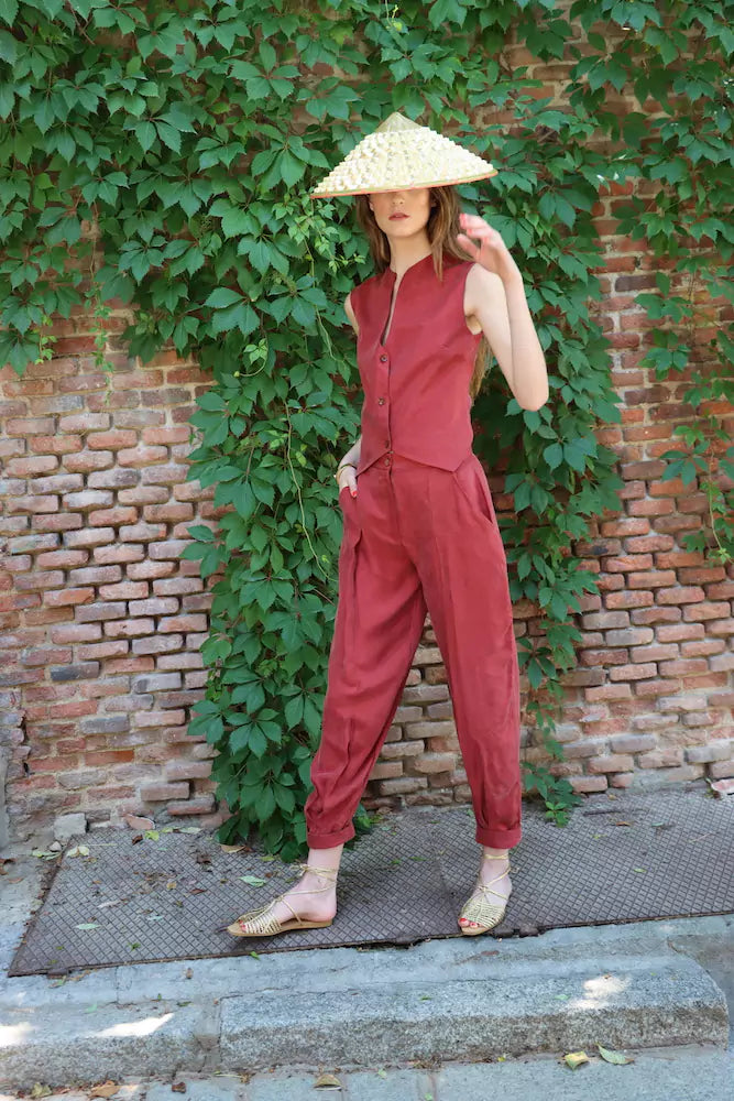 Pantalón Tan rojo