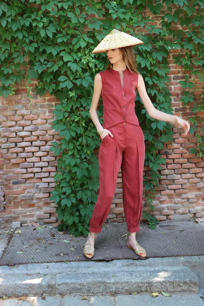 Pantalón Tan rojo