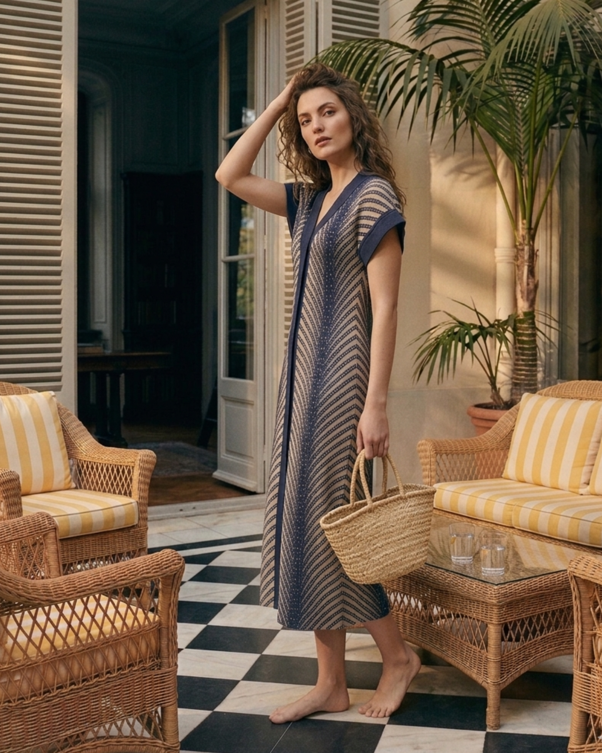 Vestido - kimono Riviere palmas