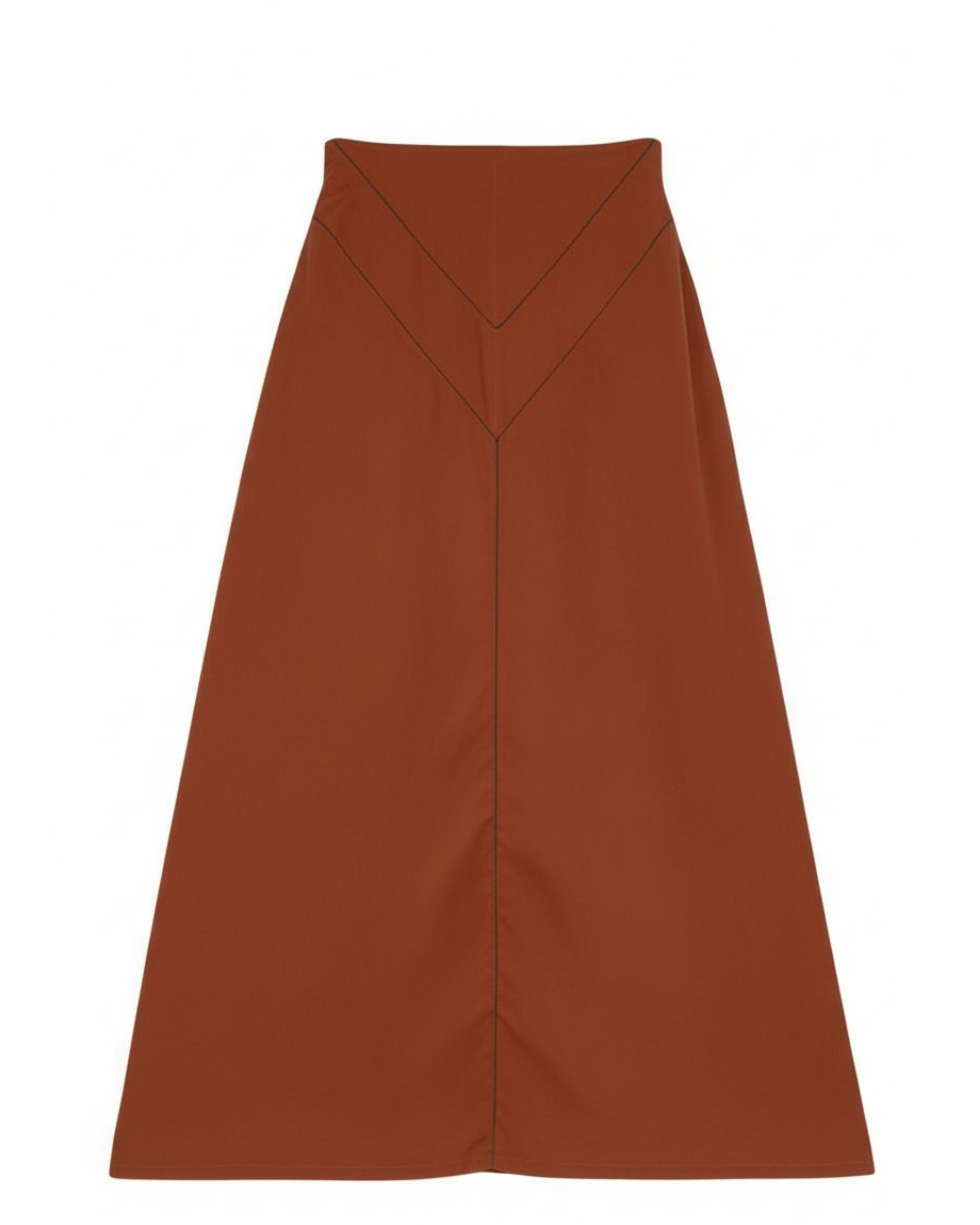 Falda Aura geometrica terciopelo caldero