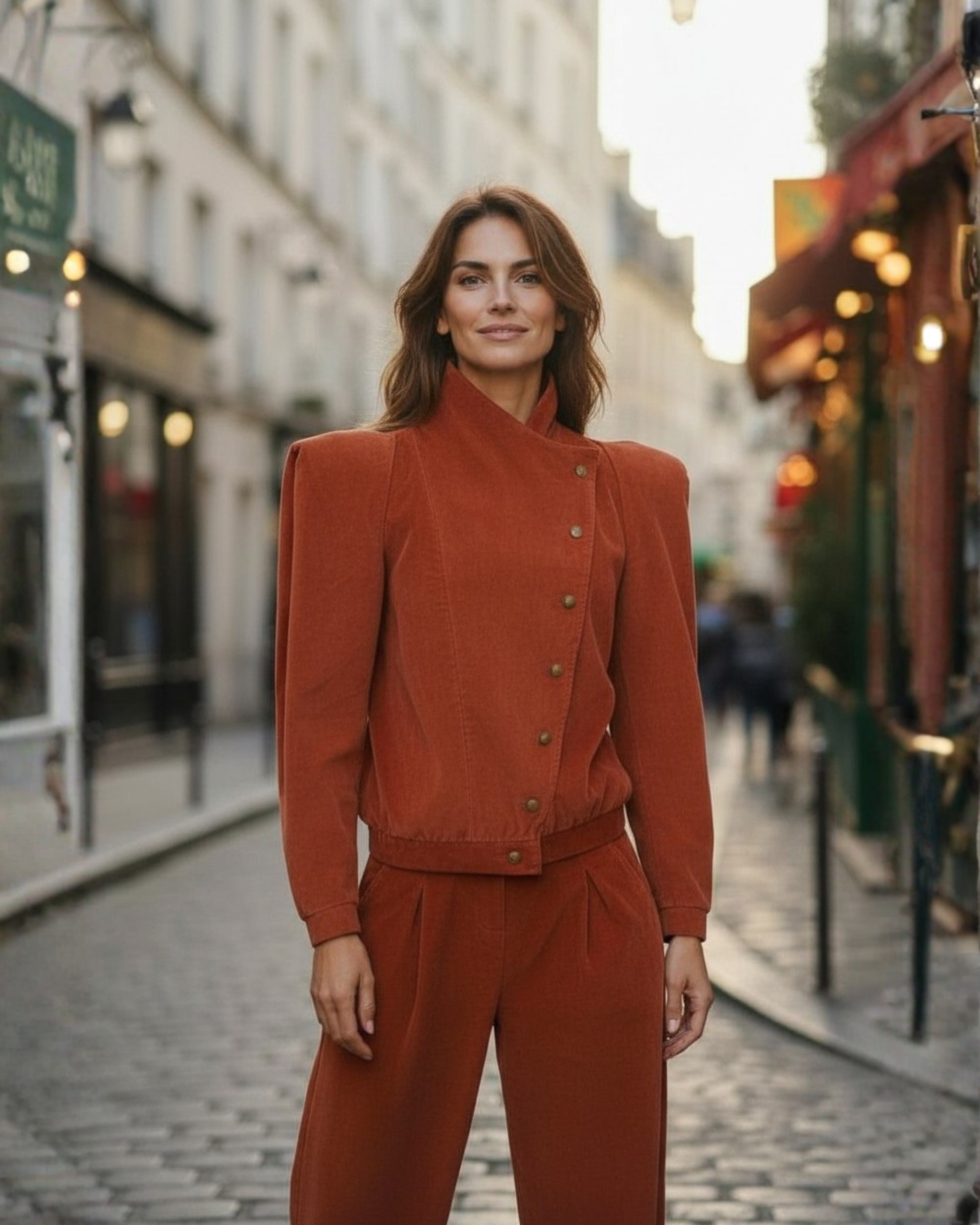 Chaqueta Picasso terciopelo caldero