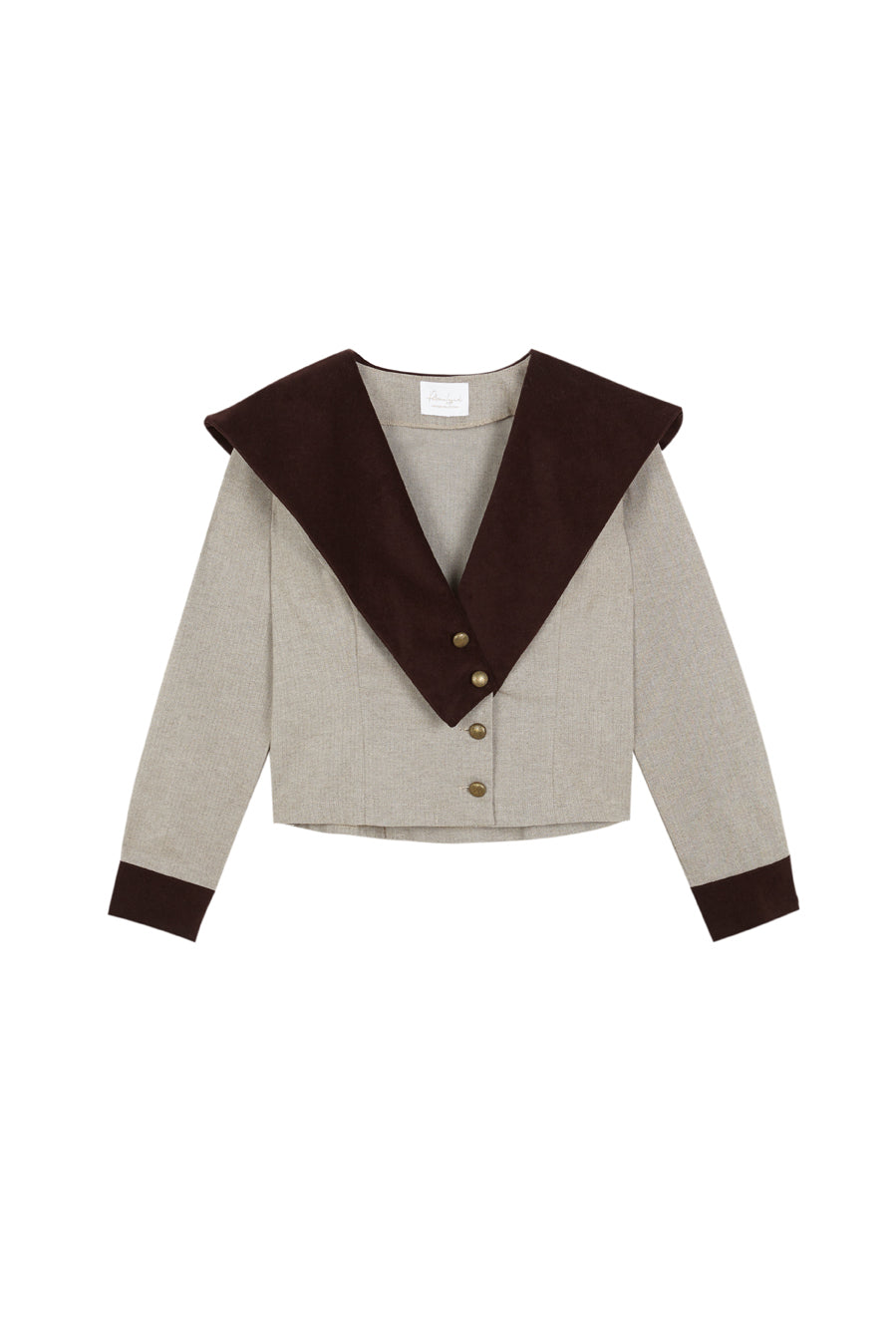 Chaqueta / blusa Madame espiga beige