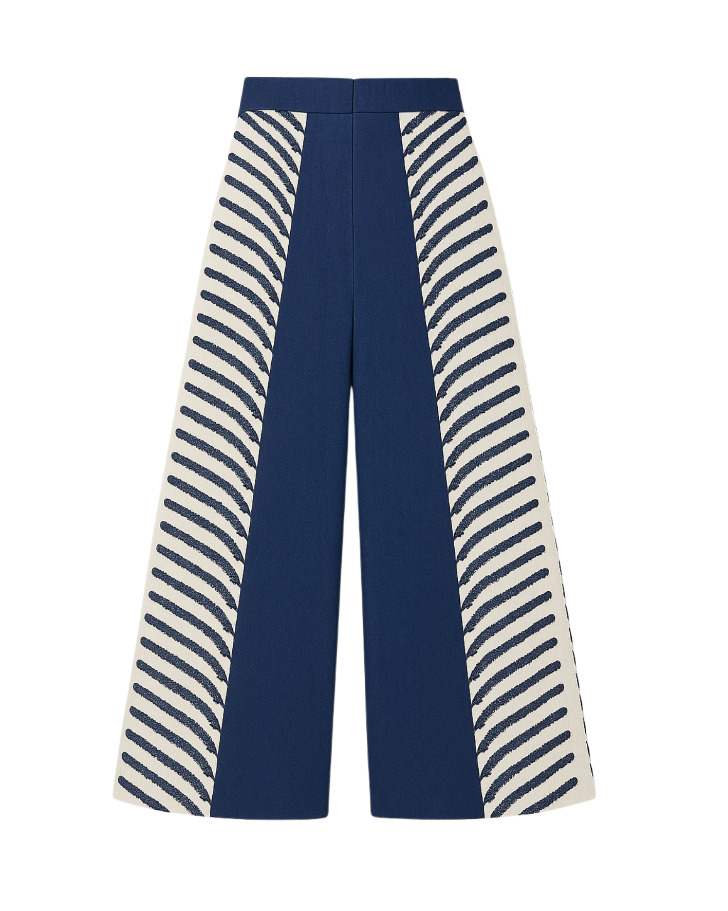 Pantalón Mai Palmas / azul marino