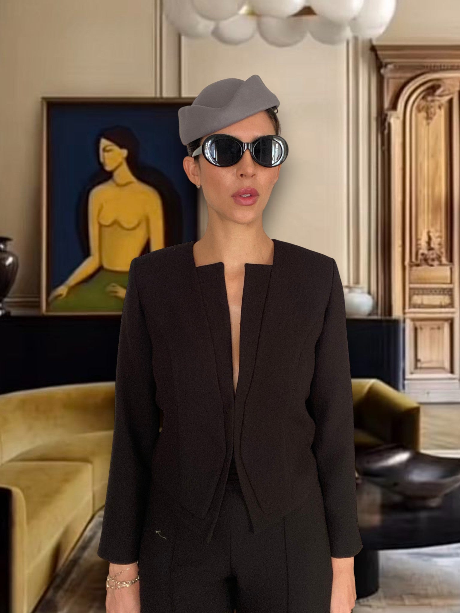 Chaqueta Traviata negra