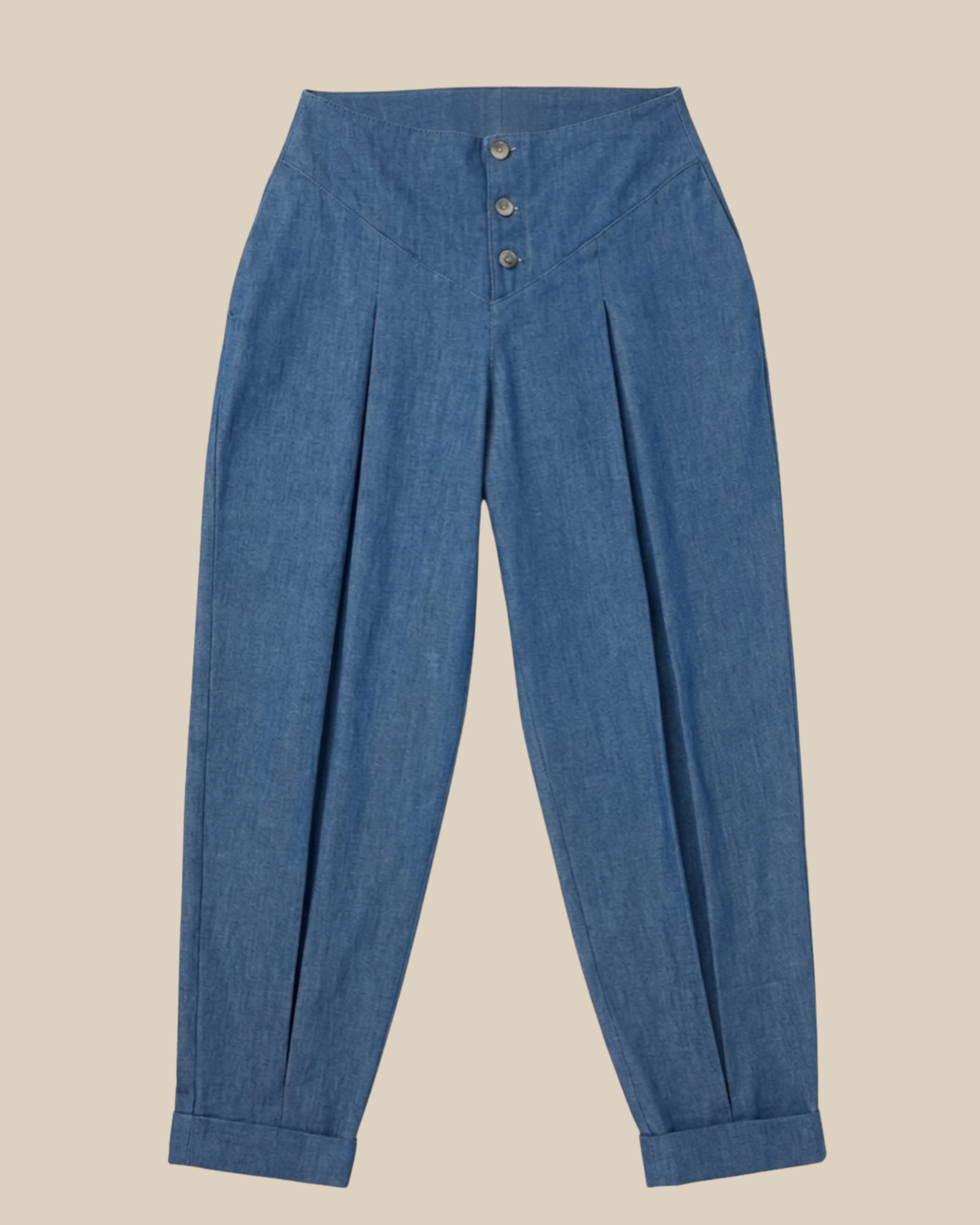 Pantalón Allure vaquero claro