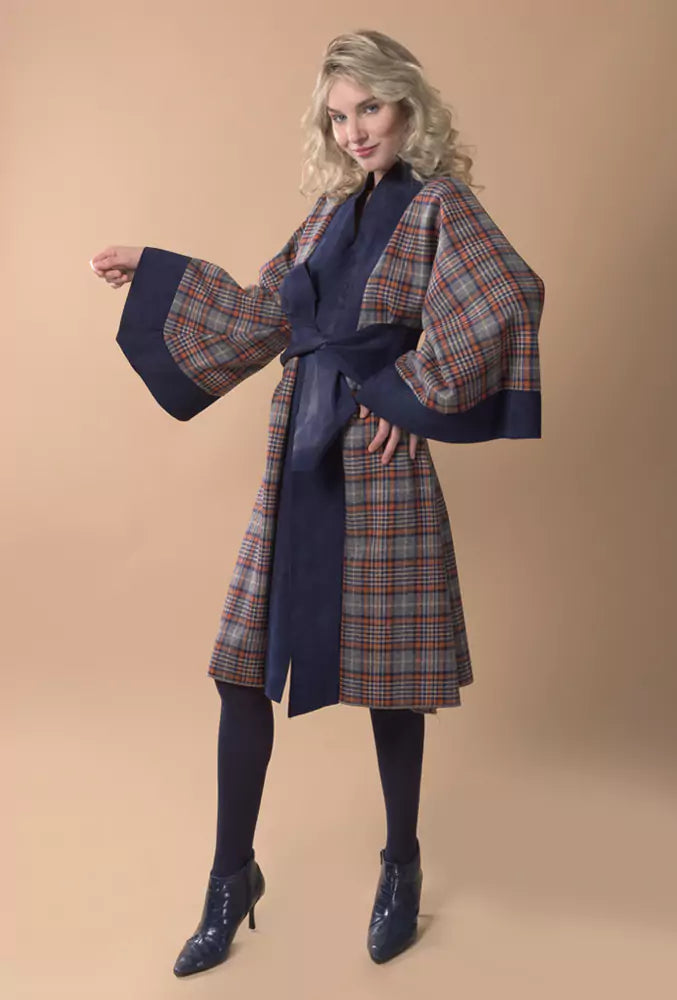 Abrigo tipo kimono Circe