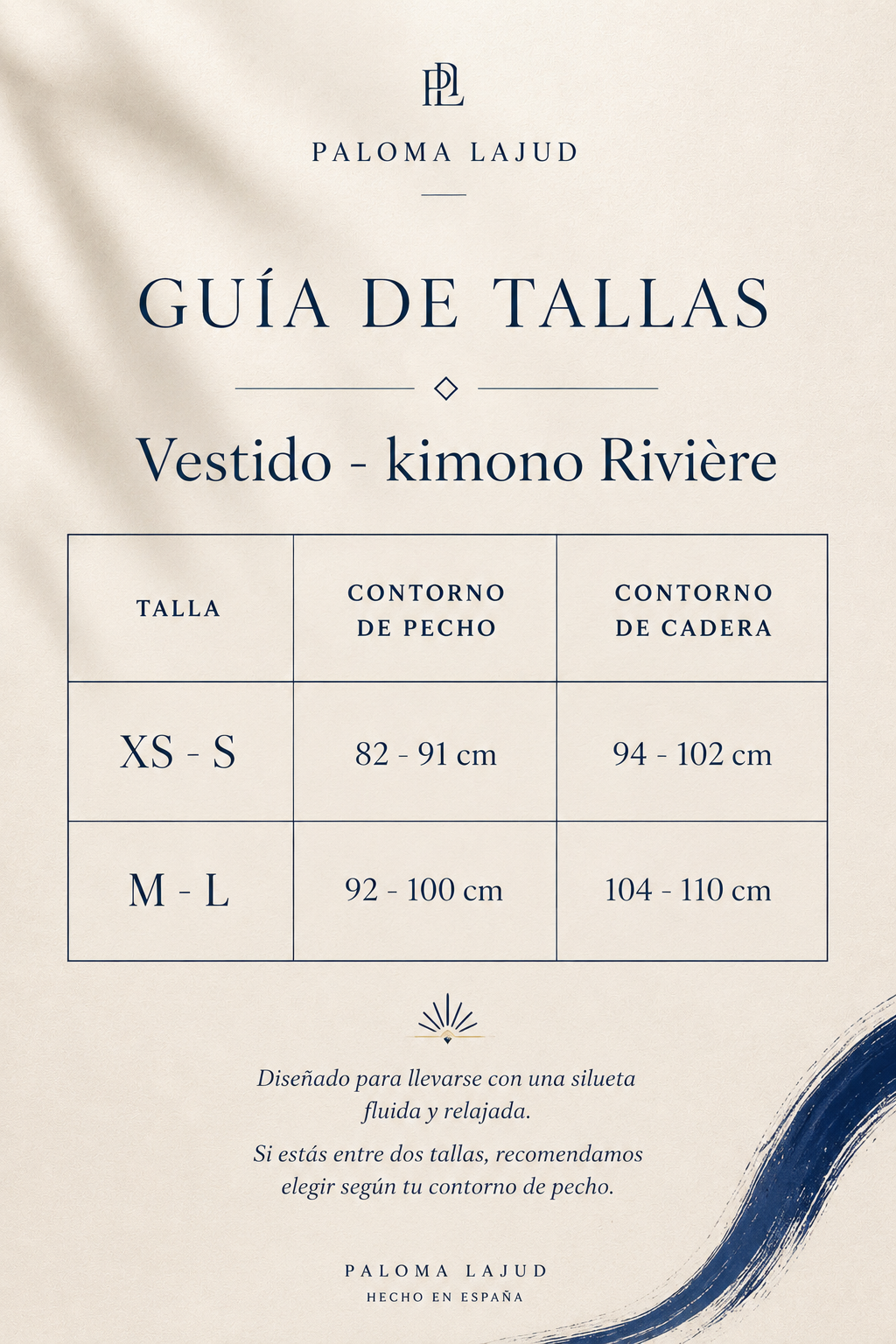 Vestido - kimono Rivière palmas