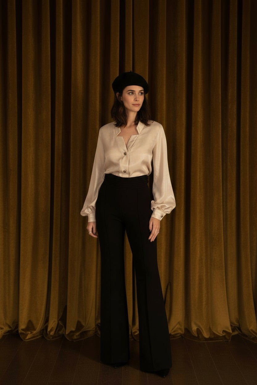 Pantalón Wintour negro